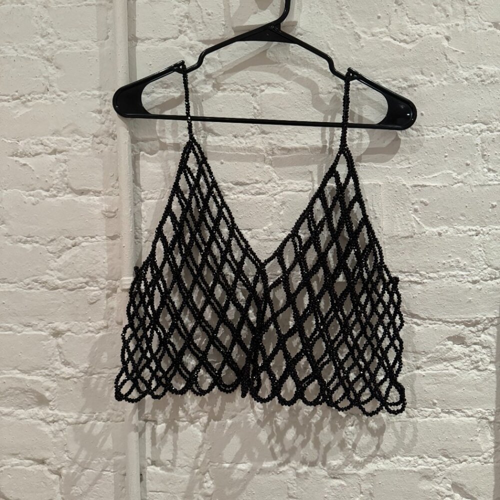 Urban Outfitters LuLu Beaded Top M/L NWT